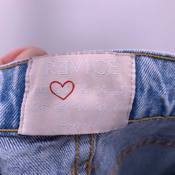 Revice High-Rise Boyfriend Jeans Womens Size 24 - Picture 9 of 10